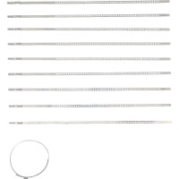 BGS 70328 Achsmanschetten-Schellen-Satz | Edelstahl | rostfrei | 7 mm | 50 - 120 mm | 10-tlg.