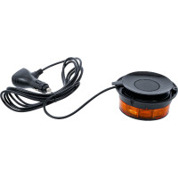 BGS 70342 Rundumkennleuchte | gelb | mit Magnet | 12 V / 24 V | Ø 130 mm