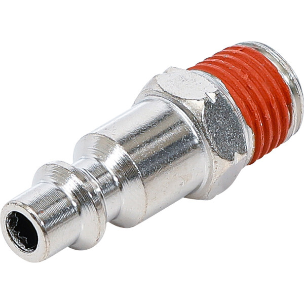 BGS 7057 Druckluft-Stecknippel | 6,3 mm (1/4") Außengewinde | USA / Frankreich