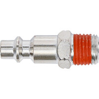 BGS 7057 Druckluft-Stecknippel | 6,3 mm (1/4") Außengewinde | USA / Frankreich