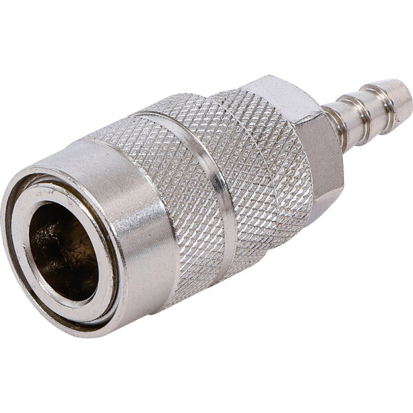 BGS 7058 Druckluft-Schnellkupplung mit 6 mm Schlauchanschluss | USA / Frankreich