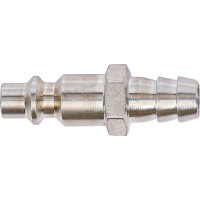 BGS 7062 Druckluft-Stecknippel mit 10 mm Schlauchanschluss | USA / Frankreich