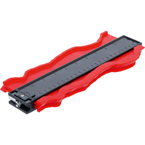 BGS 7081 Konturenlehre | 250 mm | verriegelbar