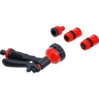 BGS Diy 70905 Multifunktions-Garten-Handbrause | mit 6 Funktionen | 5-tlg.