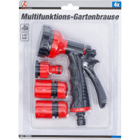 BGS Diy 70905 Multifunktions-Garten-Handbrause | mit 6 Funktionen | 5-tlg.