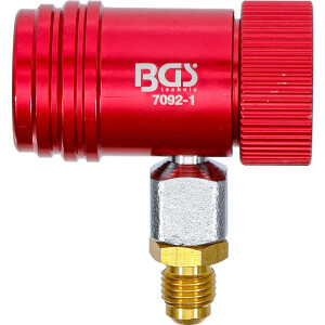 BGS 7092-1 Hochdruck-Adapter für Klimaanlagen Service Gerät | R1234YF Typ