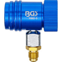 BGS 7092-3 Niederdruck-Adapter für Klimaanlagen Service Gerät | R1234YF Typ