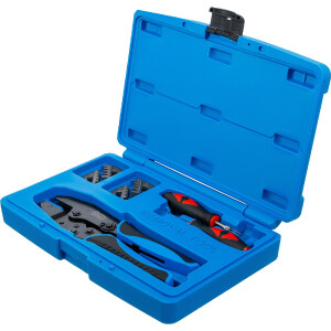 BGS 70929 Crimpzangen- und Stecker-Entriegelungs-Werkzeug-Satz | mit 2 Paar Backen