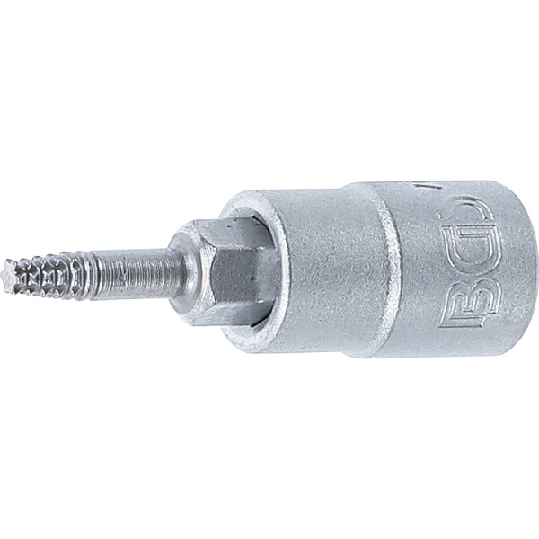 BGS 7098-T10 Schraubenausdreher-Bit-Einsatz | Antrieb Innenvierkant 6,3 mm (1/4") | für defektes T-Profil (für Torx) T10