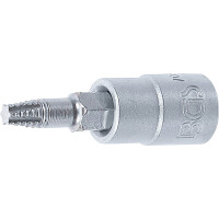 BGS 7098-T20 Schraubenausdreher-Bit-Einsatz | Antrieb Innenvierkant 6,3 mm (1/4") | für defektes T-Profil (für Torx) T20