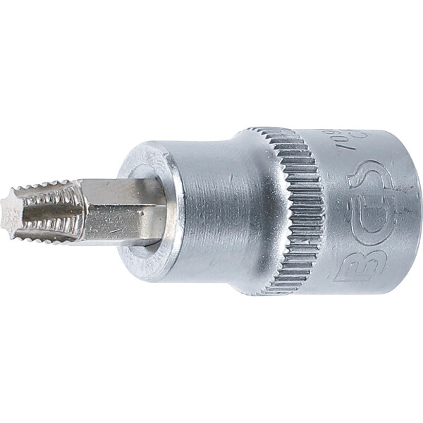 BGS 7098-T30 Schraubenausdreher-Bit-Einsatz | Antrieb Innenvierkant 10 mm (3/8") | für defektes T-Profil (für Torx) T30