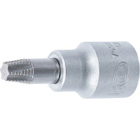 BGS 7098-T40 Schraubenausdreher-Bit-Einsatz | Antrieb Innenvierkant 10 mm (3/8") | für defektes T-Profil (für Torx) T40