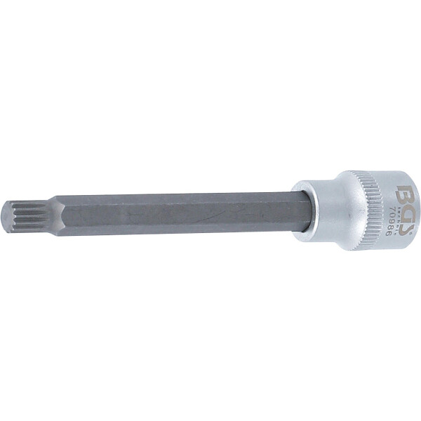 BGS 70986 Spezial-Bit-Einsatz | Antrieb Innenvierkant 10 mm (3/8") | Innenvielzahn (für XZN) | für Ford Power Shift DPS6 / 6DCT250