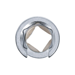 BGS 70988-14 Spezial-Steckschlüssel-Einsatz, geschlitzt | Antrieb Innenvierkant 10 mm (3/8") | SW 14 mm