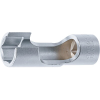 BGS 70988-15 Spezial-Steckschlüssel-Einsatz, geschlitzt | Antrieb Innenvierkant 10 mm (3/8") | SW 15 mm