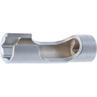 BGS 70988-17 Spezial-Steckschlüssel-Einsatz, geschlitzt | Antrieb Innenvierkant 10 mm (3/8") | SW 17 mm