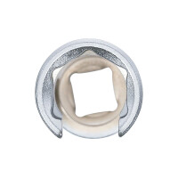 BGS 70988-17 Spezial-Steckschlüssel-Einsatz, geschlitzt | Antrieb Innenvierkant 10 mm (3/8") | SW 17 mm