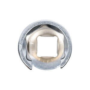 BGS 70988-18 Spezial-Steckschlüssel-Einsatz, geschlitzt | Antrieb Innenvierkant 10 mm (3/8") | SW 18 mm