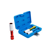 BGS 7100 Kraft-Schoneinsatz-Satz | Antrieb Innenvierkant 12,5 mm (1/2") | 150 mm tief | SW 17 / 19 / 21 mm | 3-tlg.