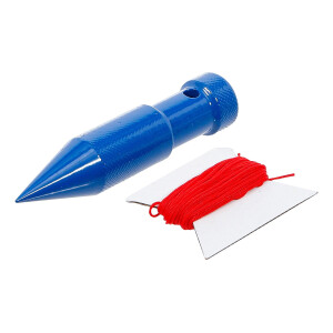 BGS Diy 71018 Senklot-Satz mit Schnur | 200 g | 6 m