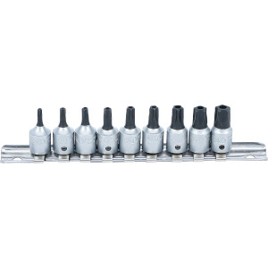 BGS 71020 Bit-Einsatz-Satz | Antrieb Innenvierkant 6,3 mm...