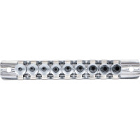 BGS 71020 Bit-Einsatz-Satz | Antrieb Innenvierkant 6,3 mm (1/4") | TS-Profil (für Torx Plus) mit Bohrung TS10 - TS50 | 9-tlg.
