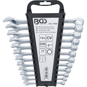 BGS 71022 Maul-Ringschlüssel-Satz | SW 8 - 19 mm | 12-tlg.
