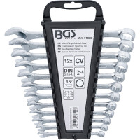 BGS 71022 Maul-Ringschlüssel-Satz | SW 8 - 19 mm | 12-tlg.