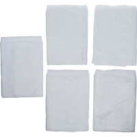 BGS Diy 71031 Abdeckfolien-Satz | HDPE | transparent | 4 x 5 m | 20 m² | 5-tlg.
