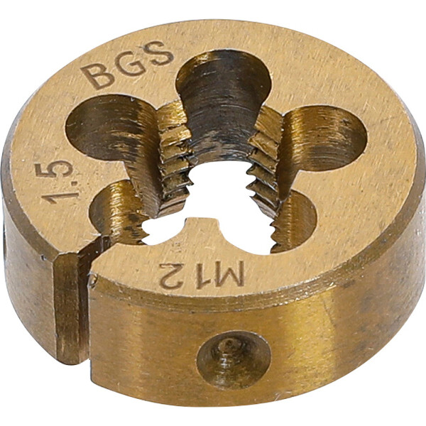 BGS 71039-2 Gewindeschneideisen | M12 x 1,5 x 30 mm