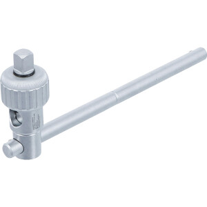 BGS 71047 Steckschlüssel-Adapter mit Ratschenfunktion | mit Gleitgriff | Abtrieb 12,5 mm (1/2")