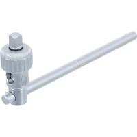 BGS 71047 Steckschlüssel-Adapter mit Ratschenfunktion | mit Gleitgriff | Abtrieb 12,5 mm (1/2")