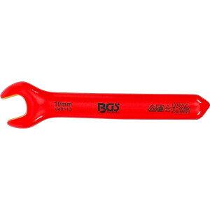 BGS 71060 VDE-Einmaulschlüssel | SW 10 mm