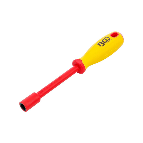 BGS 71091 VDE-Steckschlüssel-Schraubendreher | Sechskant | SW 11 mm | Klingenlänge 125 mm