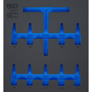 BGS 7131-1 Werkstattwageneinlage 2/3 | leer | für...