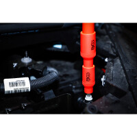 BGS 7132 VDE-Bit-Einsatz-Satz | Antrieb Innenvierkant 10 mm (3/8") / 12,5 mm (1/2") | Innensechskant 4 - 10 mm | 10-tlg.