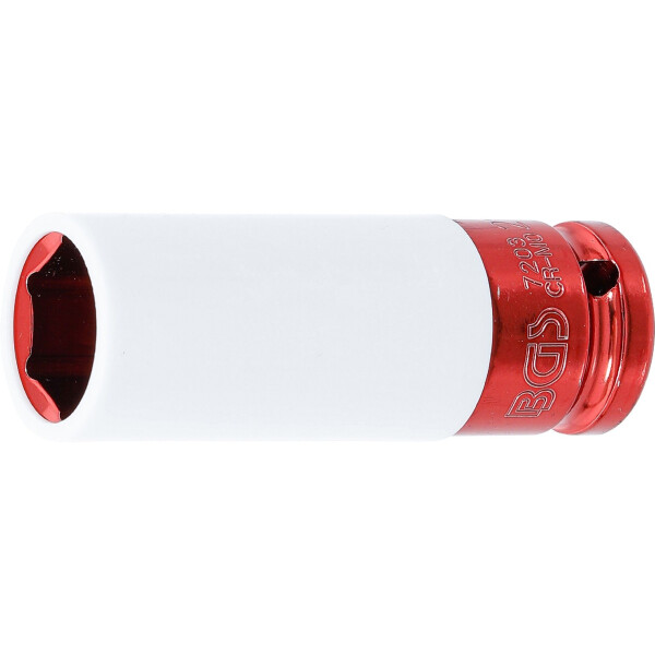 BGS 7203 Kraft-Schoneinsatz | Antrieb Innenvierkant 12,5 mm (1/2") | SW 21 mm