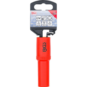 BGS 72061 VDE-Steckschlüssel-Einsatz Sechskant | Antrieb Innenvierkant 12,5 mm (1/2") | SW 11 mm