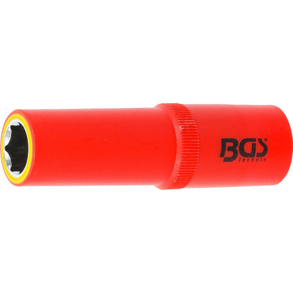 BGS 72064 VDE-Steckschlüssel-Einsatz Sechskant | Antrieb Innenvierkant 12,5 mm (1/2") | SW 14 mm