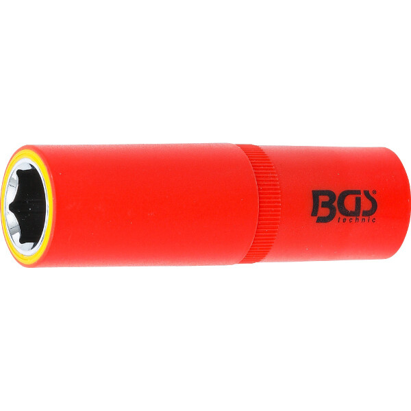 BGS 72066 VDE-Steckschlüssel-Einsatz Sechskant | Antrieb Innenvierkant 12,5 mm (1/2") | SW 16 mm