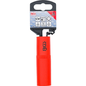 BGS 72066 VDE-Steckschlüssel-Einsatz Sechskant | Antrieb Innenvierkant 12,5 mm (1/2") | SW 16 mm