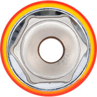 BGS 72082 VDE-Steckschlüssel-Einsatz Sechskant | Antrieb Innenvierkant 12,5 mm (1/2") | SW 32 mm