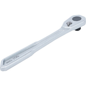 BGS 72086 Umschaltknarre | extra flach | feinverzahnt | Abtrieb Außenvierkant 10 mm (3/8")