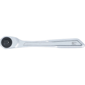 BGS 72086 Umschaltknarre | extra flach | feinverzahnt | Abtrieb Außenvierkant 10 mm (3/8")
