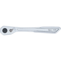 BGS 72086 Umschaltknarre | extra flach | feinverzahnt | Abtrieb Außenvierkant 10 mm (3/8")