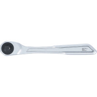 BGS 72086 Umschaltknarre | extra flach | feinverzahnt | Abtrieb Außenvierkant 10 mm (3/8")
