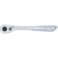 BGS 72087 Umschaltknarre | extra flach | feinverzahnt | Abtrieb Außenvierkant 12,5 mm (1/2")
