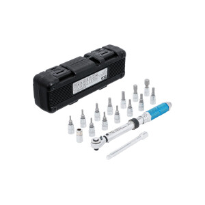 BGS 72088 Drehmomentschlüssel-Satz | Abtrieb Außenvierkant 6,3 mm (1/4") | 3 - 24 Nm | 16-tlg.