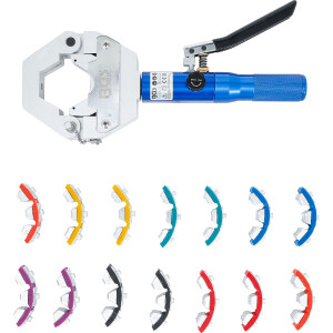 BGS 72093 Crimpzangen-Satz | hydraulisch | für Pressanschlüsse an Schlauchleitungen