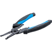 BGS 72095 Kabel-Abisolier- und Crimpzange | 210 mm